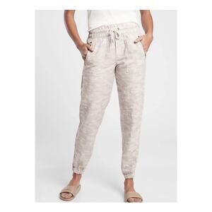 ATHLETA Cabo size 4 linen camo joggers street wear